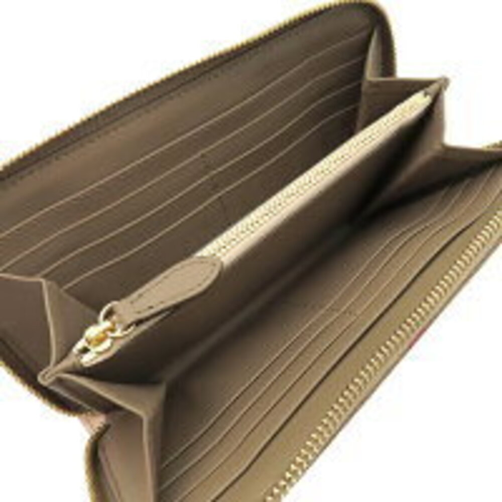 Burberry Round Wallet Check Beige Zip Canvas Mega - Picture 8 of 14
